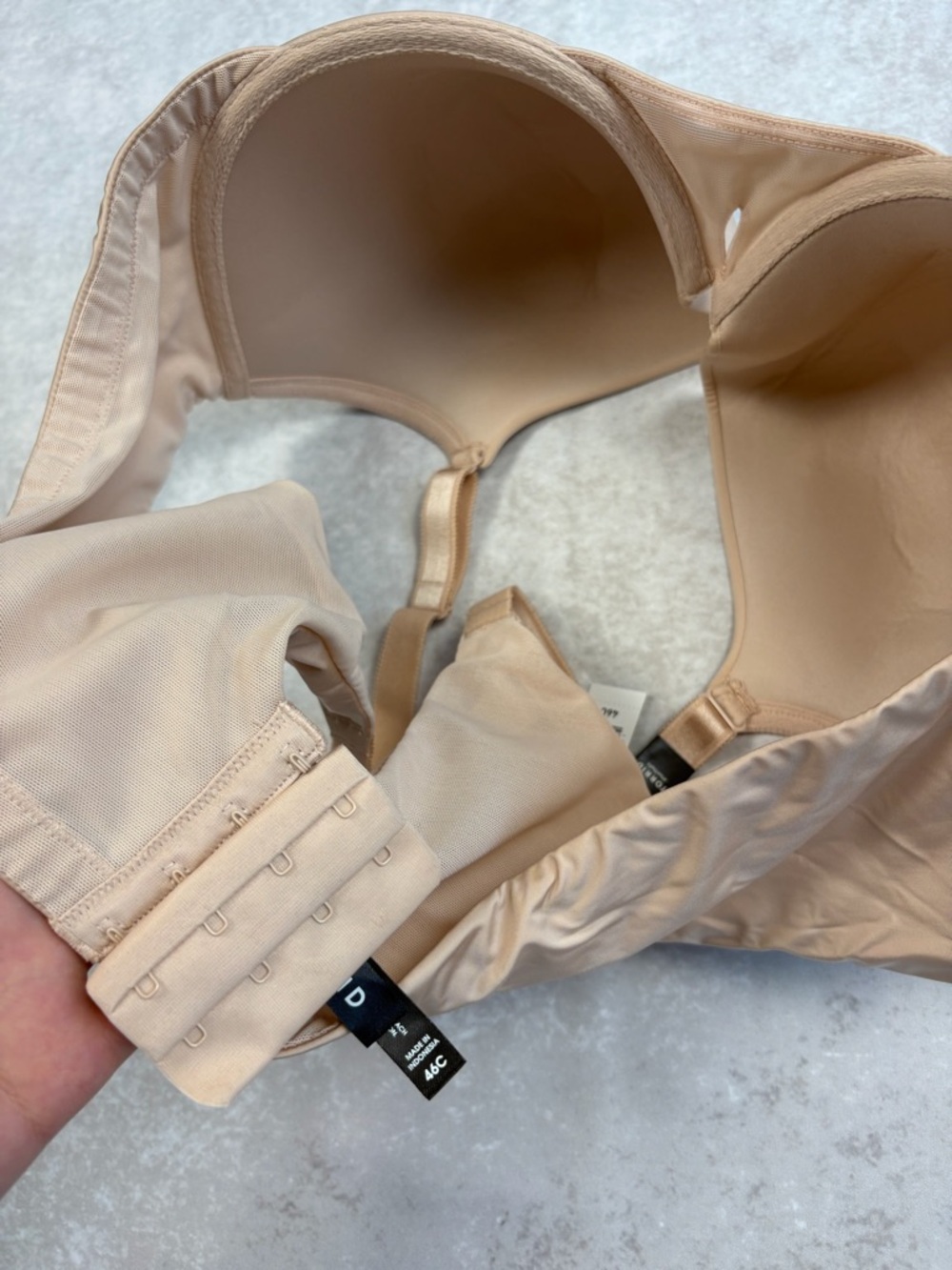 Torrid Rose Dust T-Shirt Bra 46C Lightly Lined Back Smothing Bra - Picture 4 of 4